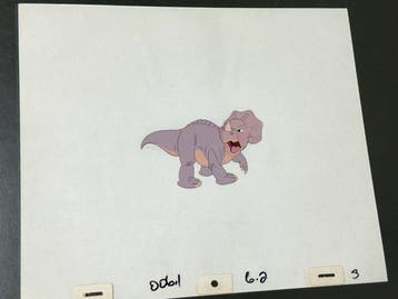 Don Bluth - Originele animatiecel van Cera, zeer zeldzaam! -, Nieuw in verpakking