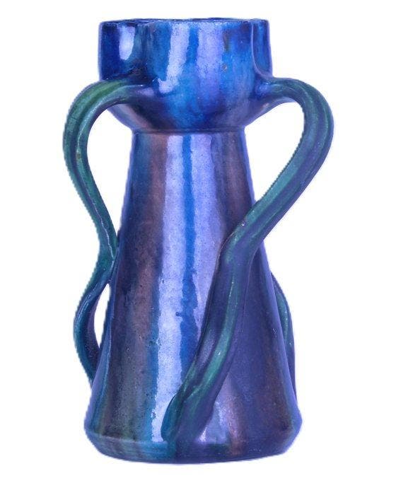 Charles & Auguste Maes - Charles Maes (Attributed to) - Vaas, Antiek en Kunst, Antiek | Glaswerk en Kristal