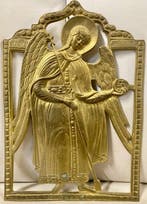 Icoon - Aartsengel Michaël - Messing - 14,5 x 21 cm