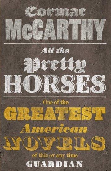 All The Pretty Horses 9780330510936 Cormac McCarthy, Verzenden, Gelezen, Cormac McCarthy