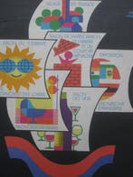 Hervé Morvan - FOIRE DE PARIS 1973 - Années 1970, Antiek en Kunst