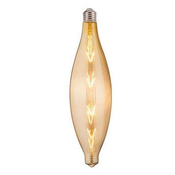LED Lamp Smart LED Aigi Rixona Bulb C35 4.5W RGB Wifi Amber, Verzenden