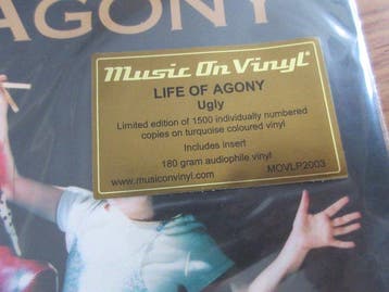 Life of Agony - Ugly - Limited edition Turquoise vinyl -