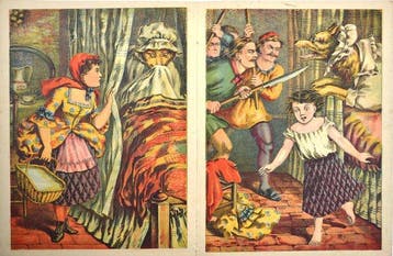 PERRAULT - Le Petit Chaperon Rouge. Rare enfantina XIX