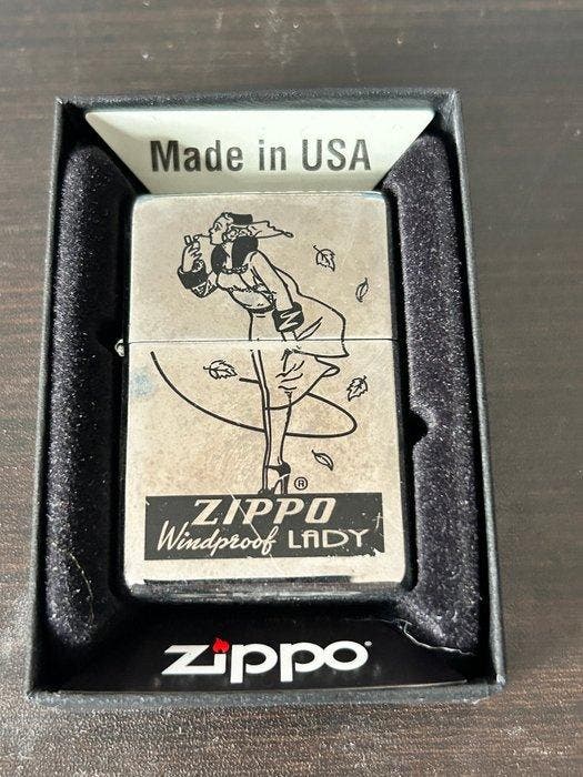 Zippo - A16-Windproof lady - Zonder minimumprijs - Aansteker, Collections, Articles de fumeurs, Briquets & Boîtes d'allumettes