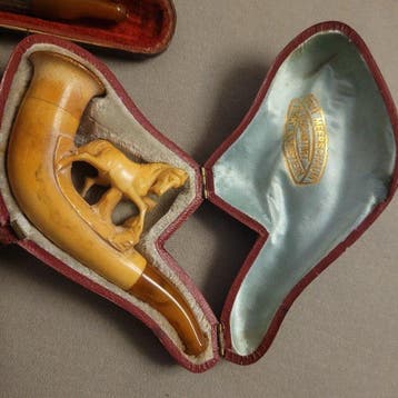 Sigarettenhouder (4) - (Meerschaum & Bernstein