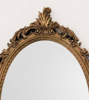 Miroir- Rococò - Bois, stuc - Miroir rococo du XIXe siècle