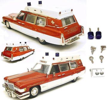 VF Models 1:43 - Modelauto - Cadillac 1976 Ambulance Coach