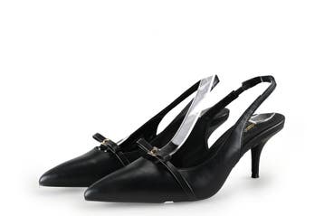Graceland Slingbacks in maat 38 Zwart, Kleding | Dames, Verzenden, Zwart, Zo goed als nieuw, Graceland
