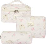 2dekans | SC Travel Essentials - 3-delige Make-up Tas Set -, Handtassen en Accessoires, Ophalen of Verzenden, Nieuw