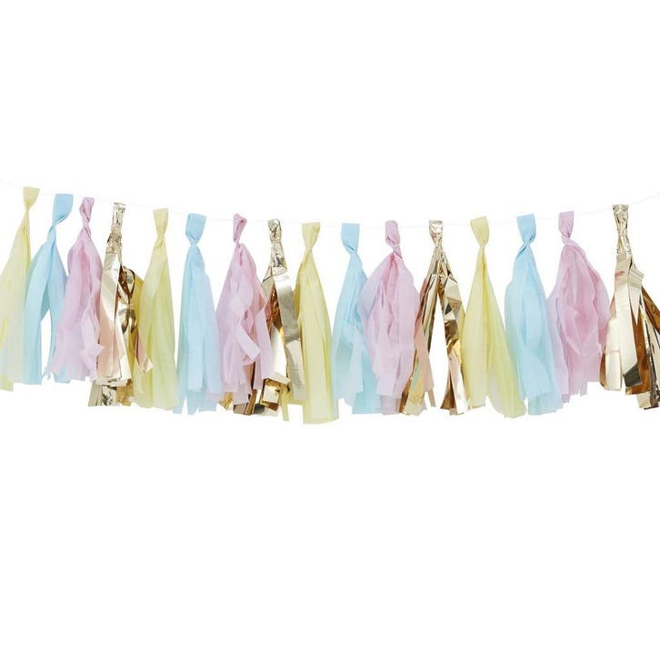 Tassel Slinger Gekleurde 2m, Hobby en Vrije tijd, Feestartikelen, Nieuw, Verzenden