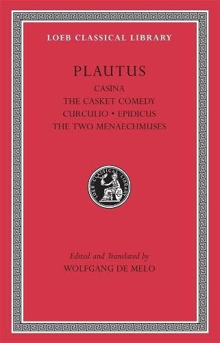 Casina. The Casket Comedy. Curculio. Epidicus. The Two Menae, Verzenden, Plautus