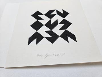 Ode Bertrand (1930) - Sans titre, Antiek en Kunst