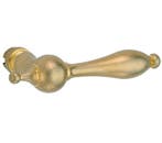 Deurklink Barock messing antiek, Nieuw