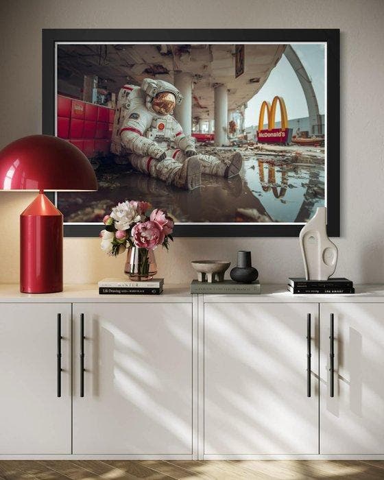 Rudy barret - Last Meal on Earth - XL, Antiek en Kunst, Kunst | Designobjecten