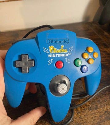 Nintendo - Nintendo 64 - Manette pikachu pokemon n64 -