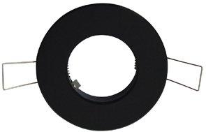 Rond Lumiko Verona inbouwarmatuur zwart 80mm, Ophalen of Verzenden