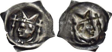 Pfennig Schweiz-basel, Bistum Gerhard von Vuippens 1310-1325, Verzenden, België