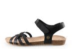 Mustang Sandalen in maat 38 Zwart, Verzenden, Zwart, Sandalen of Muiltjes, Zo goed als nieuw