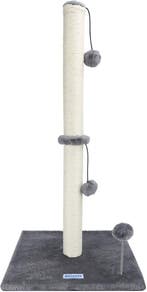 Krabpaal voor katten - 80x41x41 cm - Wit - Nobleza, Animaux & Accessoires, Meubles griffoirs pour chats, Verzenden