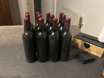 1992 Château Magneau - Graves - 12 Flessen (0.75 liter)