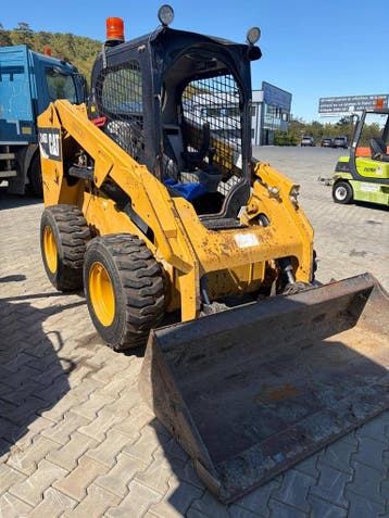 Veiling: Schranklader Caterpillar 246D Diesel 2012, Zakelijke goederen, Ophalen