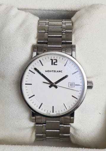 Montblanc - Meisterstück time walker montblanc - Homme -, Handtassen en Accessoires, Horloges | Heren, Nieuw