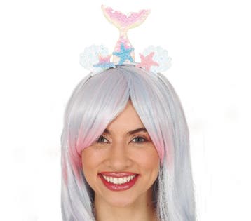Tiara Zeemeermin Gekleurd, Verzenden, Nieuw