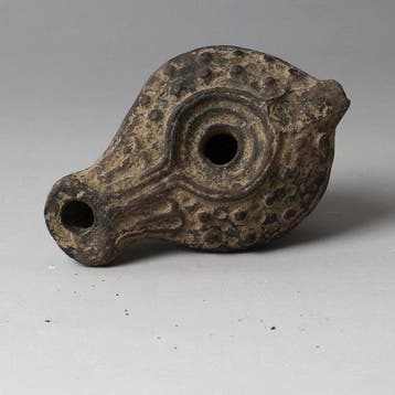 Oud-Romeins Terracotta olielamp (Zonder minimumprijs)