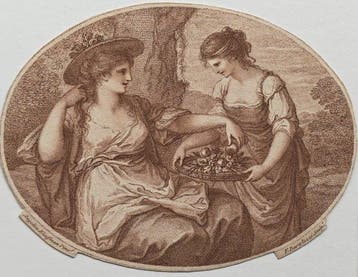 Francesco Bartolozzi (1727–1815) - Angelica Kauffman,