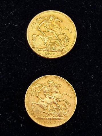 Verenigd Koninkrijk. Victoria-Edward VII. Sovereign