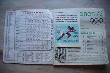 Panini Olympic Games München 1972, (-16) Incompleet album -, Nieuw
