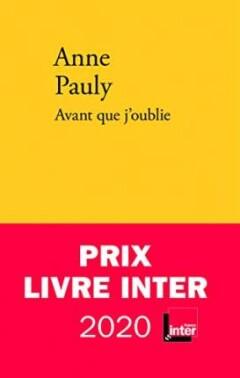 Avant que joublie 9782378560294 Anne Pauly, Verzenden, Gelezen, Anne Pauly