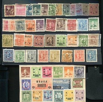 China, Japan, Vietnam, Frans-Polynesië - Verzameling van
