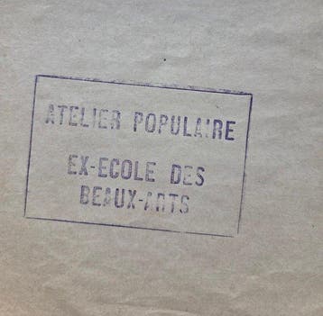 Atelier Populaire - Atelier Populaire - Mai 68 - Affiche Mai, Antiek en Kunst