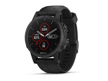 Garmin Fenix 5X Plus - GPS-horloge - 16 GB intern geheugen -, Verzenden, Zo goed als nieuw, Garmin