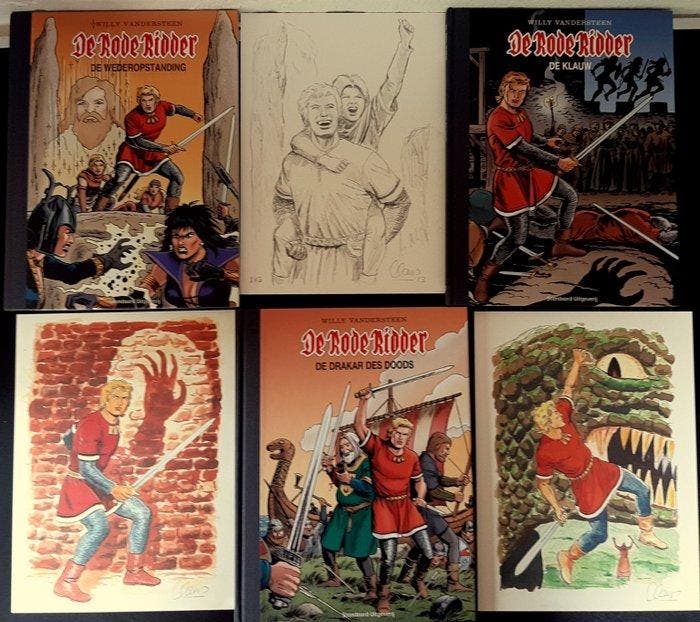 De Rode Ridder - De wederopstanding / De klauw / De drakar, Boeken, Stripverhalen