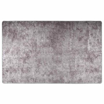 vidaXL Vloerkleed wasbaar 160x230 cm grijs, Verzenden, Nieuw