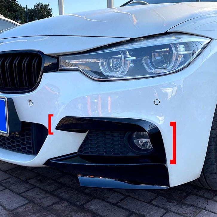 Splitter voorspoiler spoiler lip passend voor BMW 3 serie F3, Auto diversen, Auto-accessoires, Verzenden