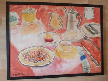 Henri Victor Wolvens (1896-1977) - Petit déjeuner
