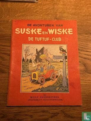 Suske en Wiske - De tuftuf-club - 1953, Boeken, Stripverhalen, Gelezen, Eén stripboek, Verzenden