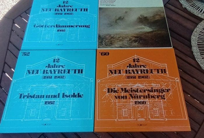 Richard Wagner - 4 x great box sets - Différents titres -, CD & DVD, Vinyles Singles