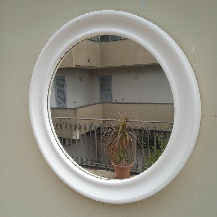 Carrara&Matta - Miroir mural - plastique et verre, Antiquités & Art, Art | Objets design