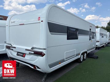 HOBBY Prestige 660 WFC - NIEUW - EINDEREEKS, Omvormbare zithoek, Rondzit, Hobby, Voortentlamp
