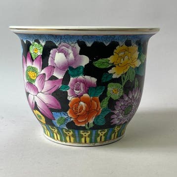 Pot de fleurs - Vintage - Famille Rose Nori Planter - Roses,