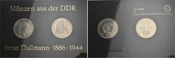 2 x 10 Mark 1986 duitse Demokratische Republik, Verzenden, België
