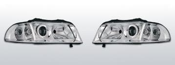 Koplampen | geschikt voor Audi A4 B5 1999-2000 | chroom, Verzenden
