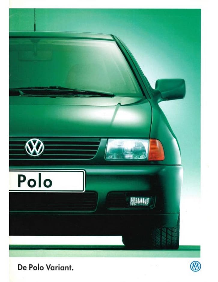 1997 VOLKSWAGEN POLO BROCHURE NEDERLANDS, Livres, Catalogues & Dépliants, Enlèvement ou Envoi