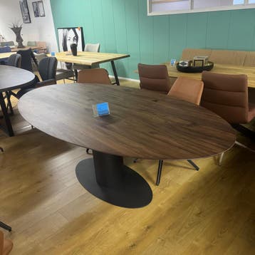 bert plantagie Eettafel Oval 3.0 - Ongebruikt, Verzenden, Zo goed als nieuw, Overige houtsoorten, 200 cm of meer