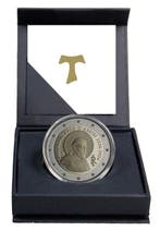 Italië. 2 Euro 2026 Francesco d’Assisi (2 stuks) Proof, Postzegels en Munten